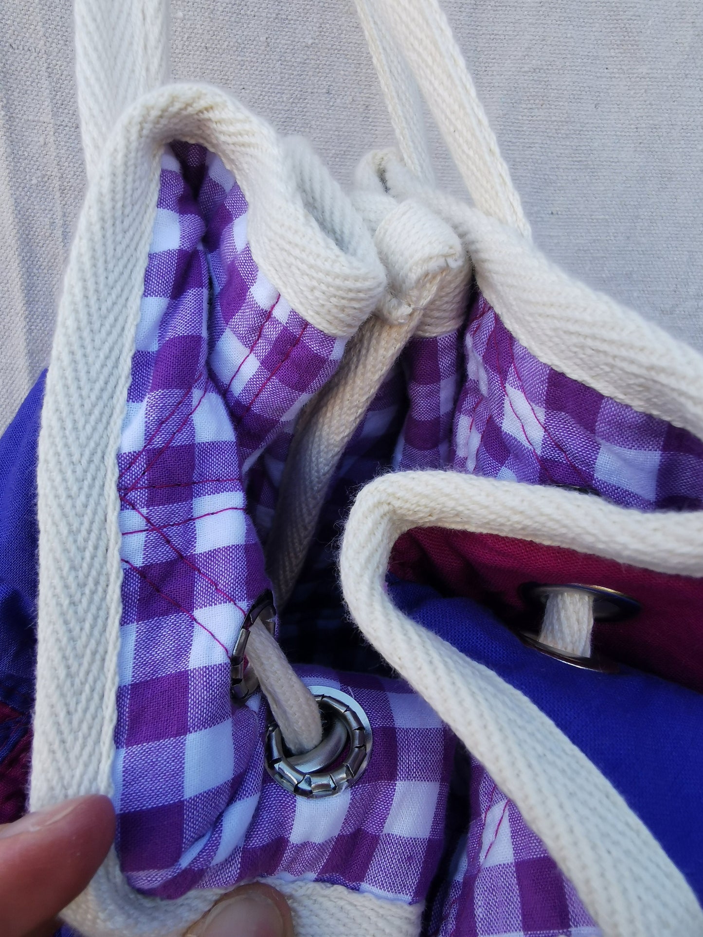 PATCHWORK BUCKET TOTE BAG - One of a kind!