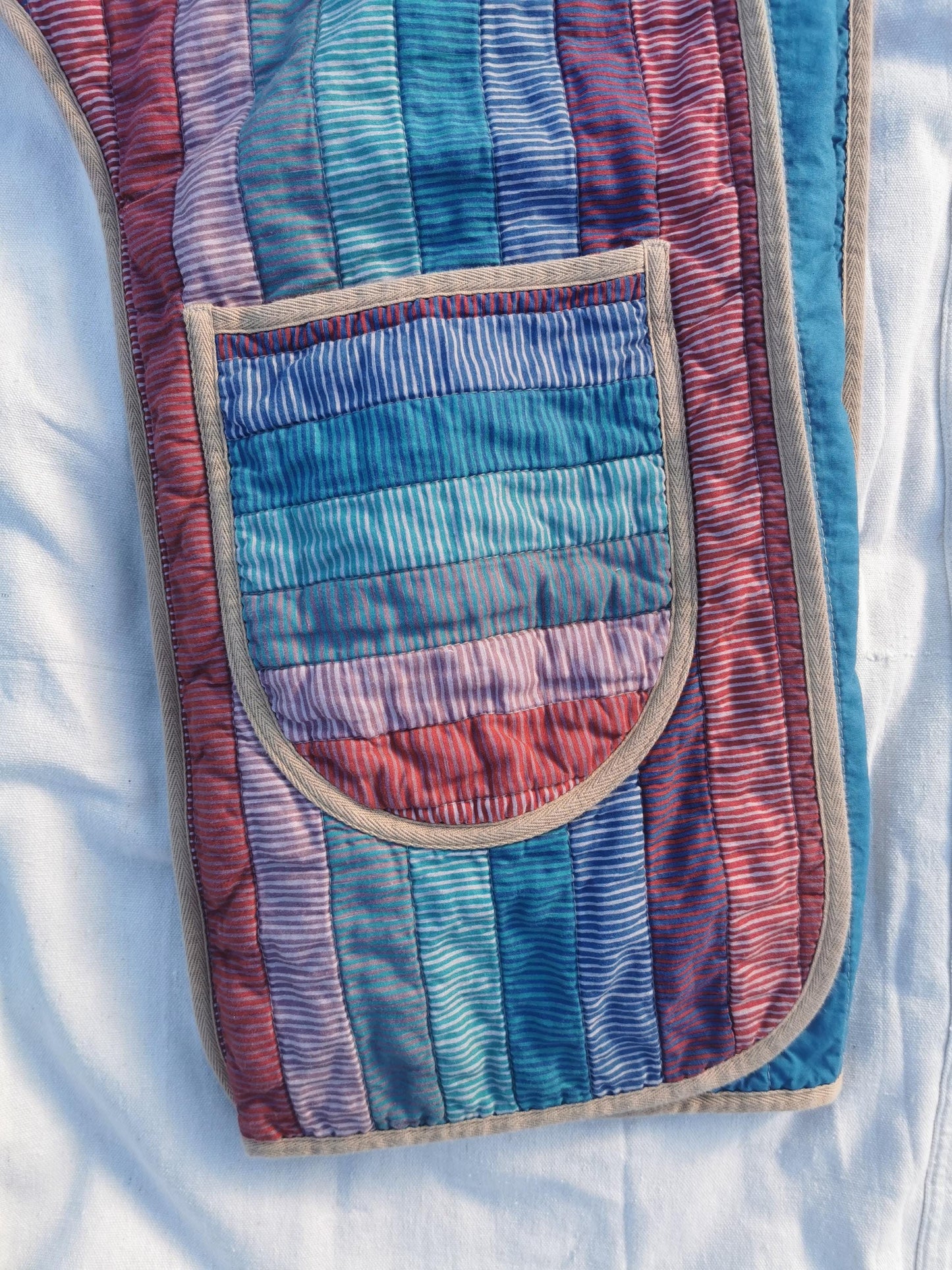 QUILT COAT - Size S - Quilted Cotton Linen