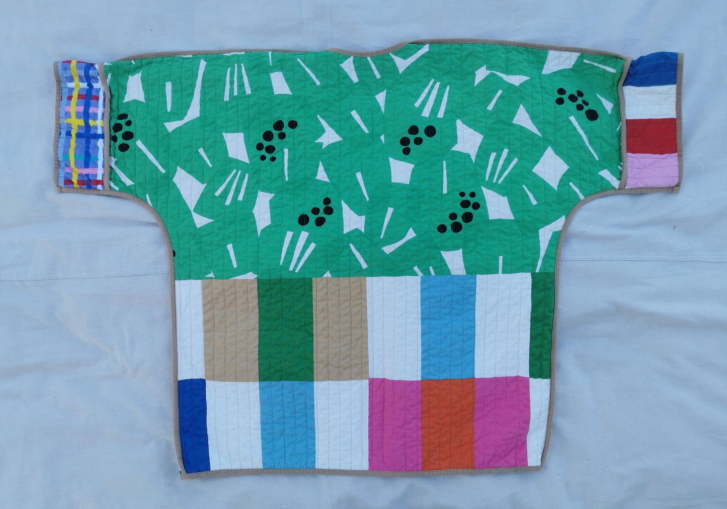 QUILT COAT - Size XL - Bold Prints