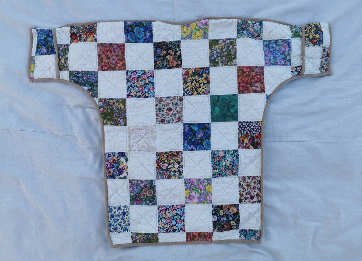 QUILT COAT - Size XS - Patchwork Floral