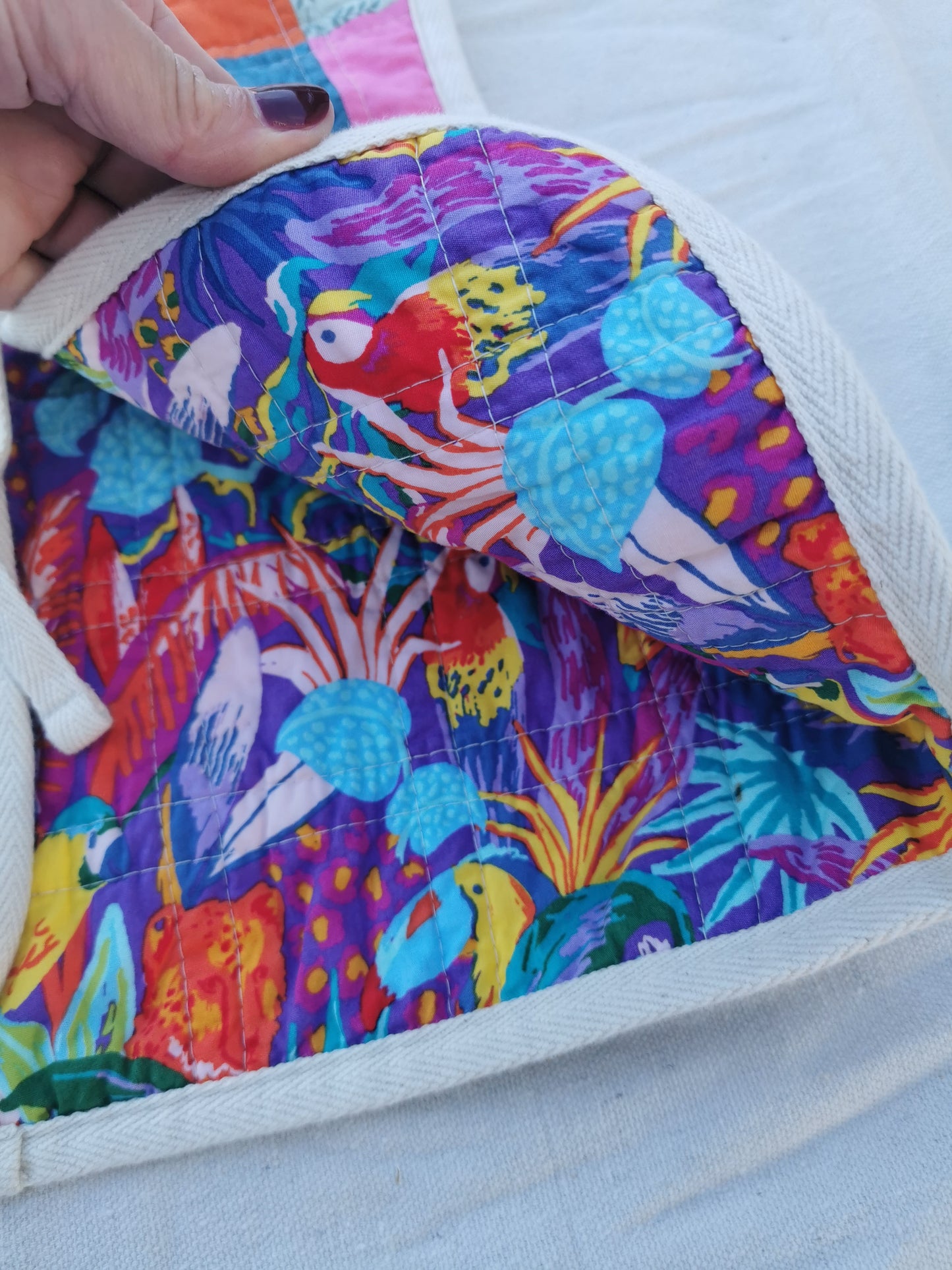 KIDS QUILTED VEST - Size 6 - Scrappy Patchwork