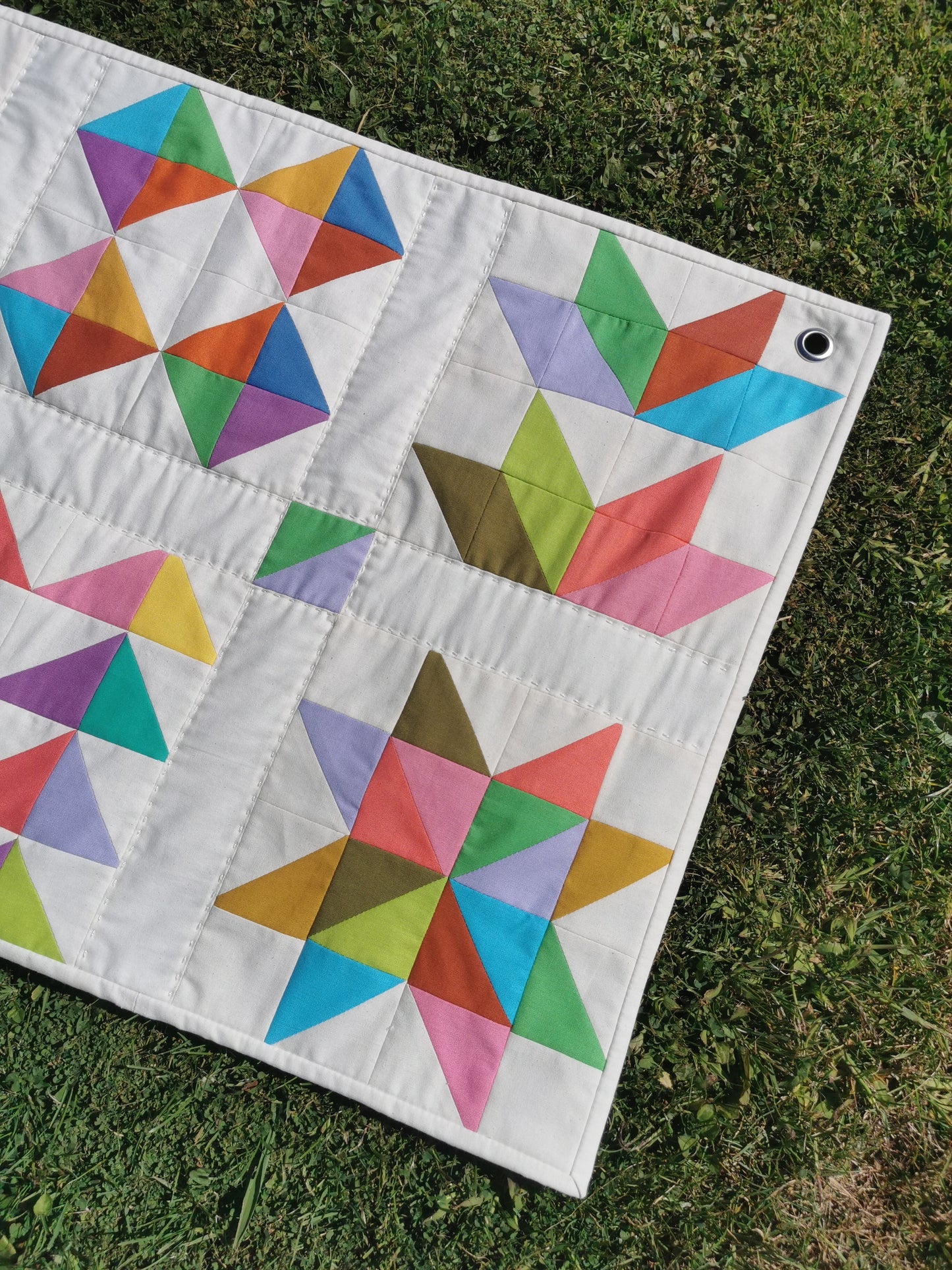 Quilt Wall Art -  Block Experimentation
