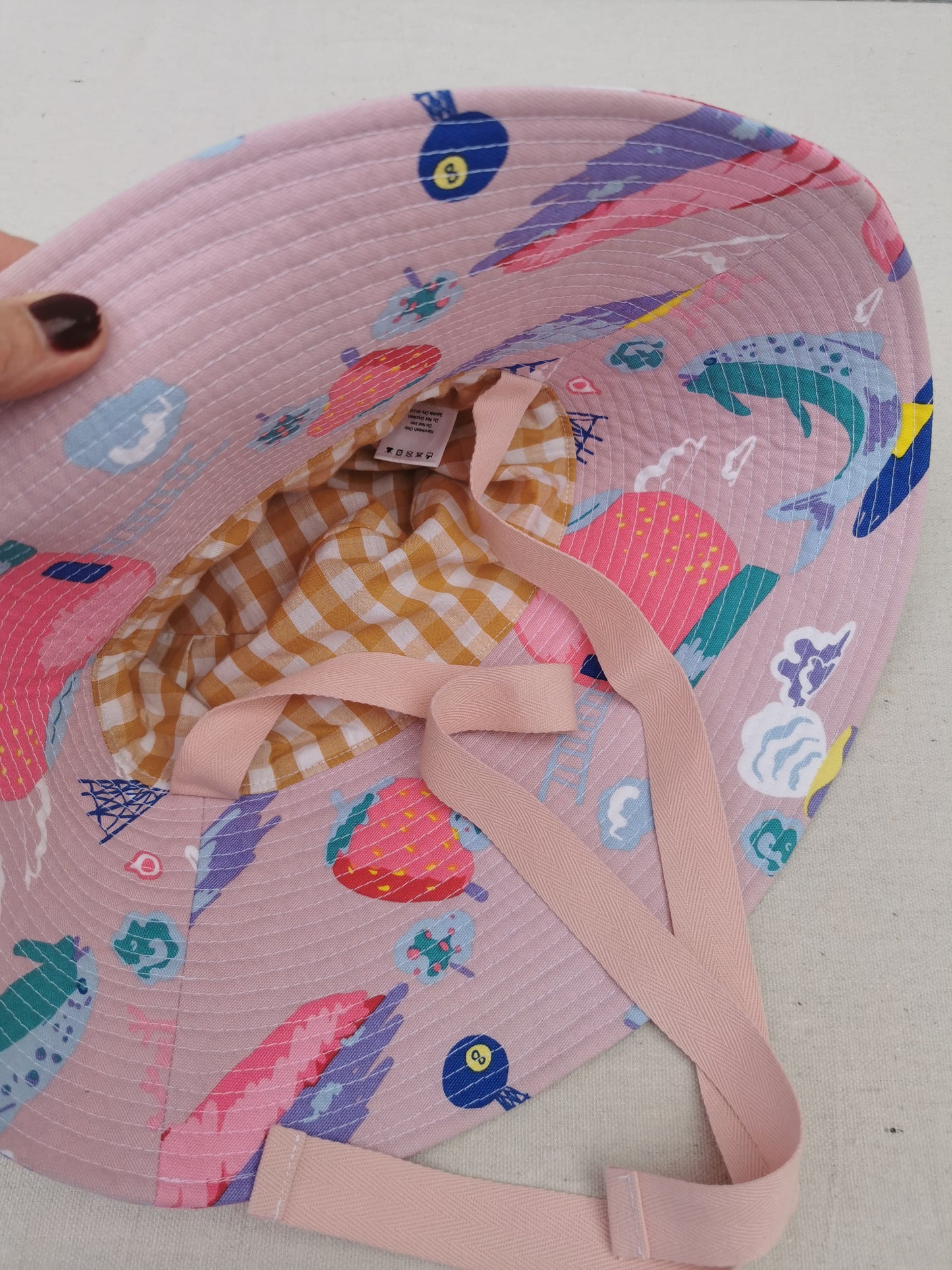 SUN HAT - Size XS - Pink Oz Attractions