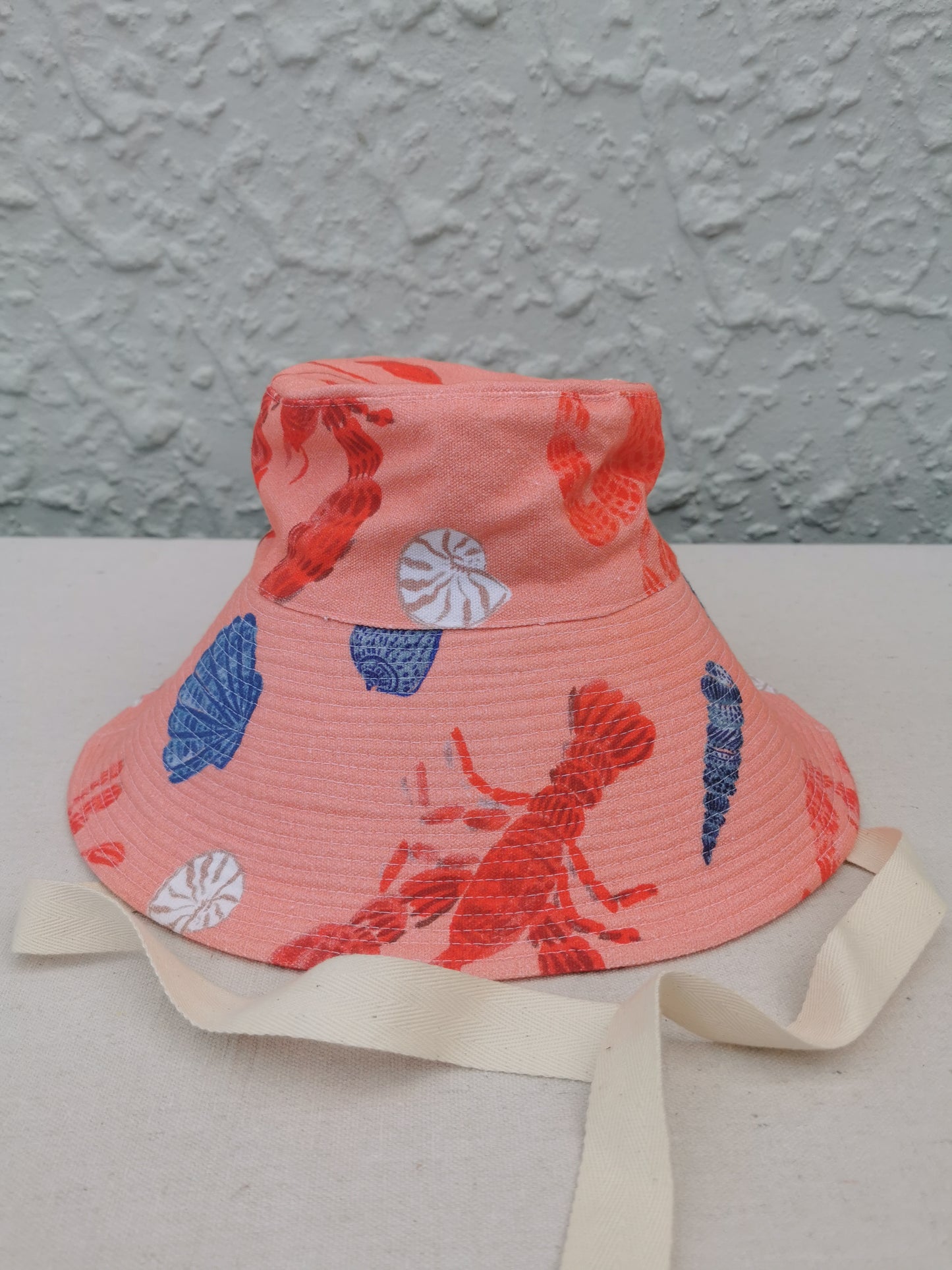 SUN HAT - Size M - Peachy Lobster