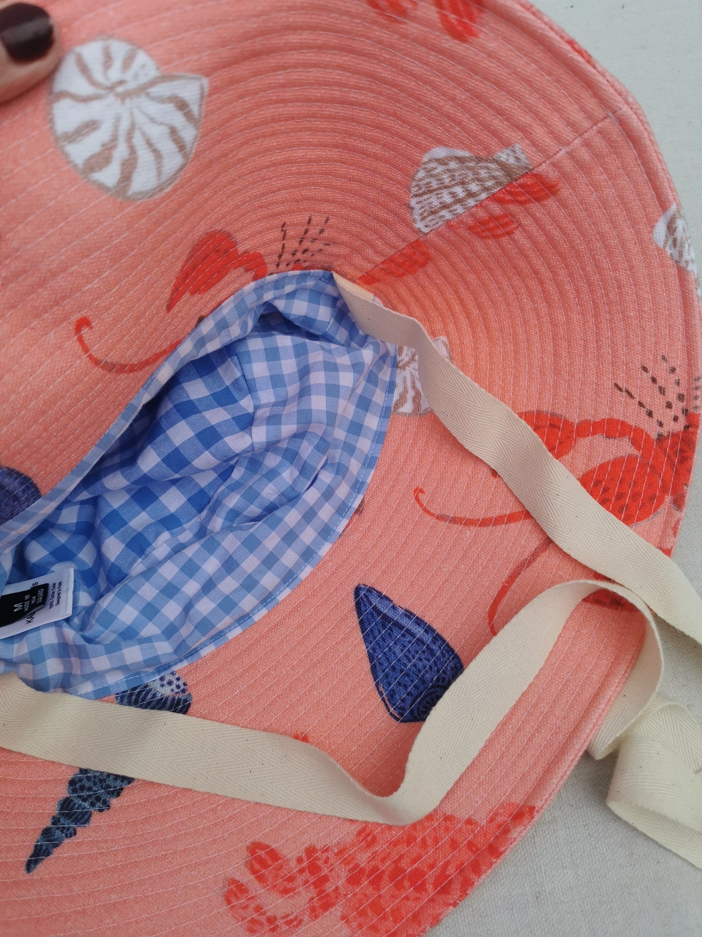 SUN HAT - Size M - Peachy Lobster